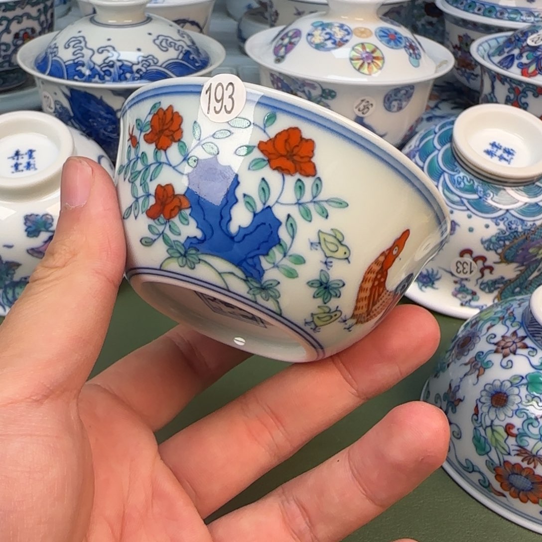 景德镇手工手绘茶具193