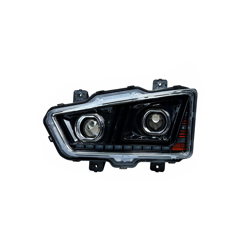 适用解放J6L精英版2.0大灯总成超激光四近八远LED双光透镜前大灯