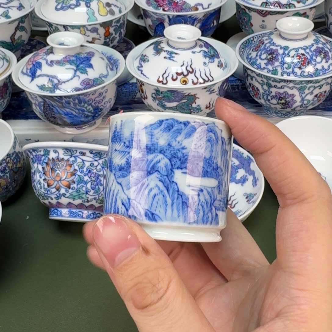 大帅景德镇手绘茶器闪购201