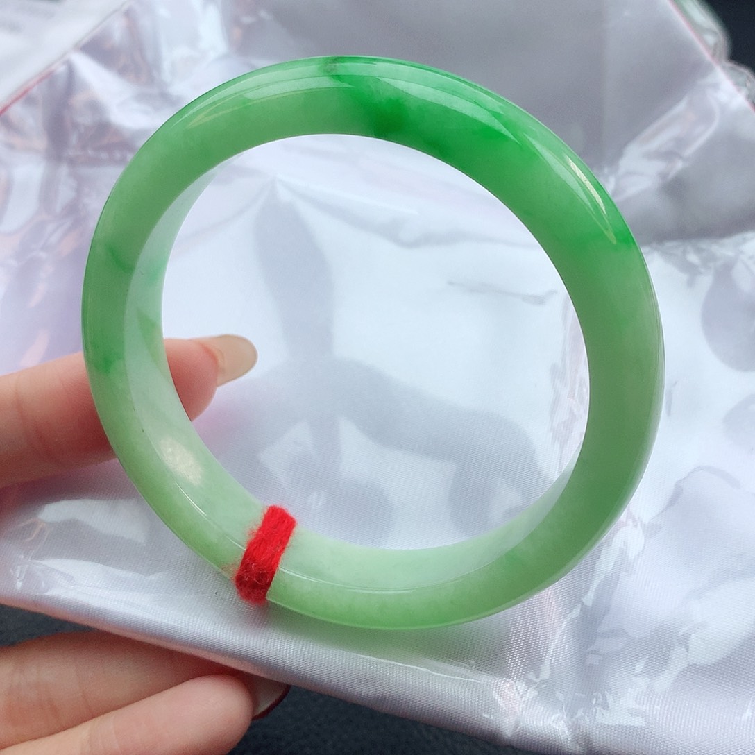 翡翠手镯未镶嵌57圈口882420