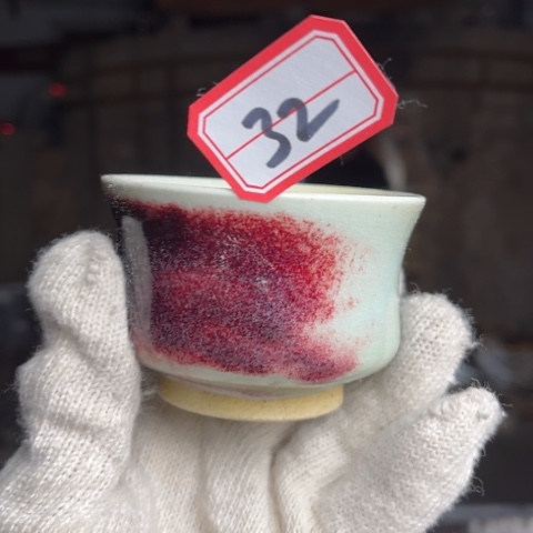 牛家钧窑传统煤烧钧瓷杯