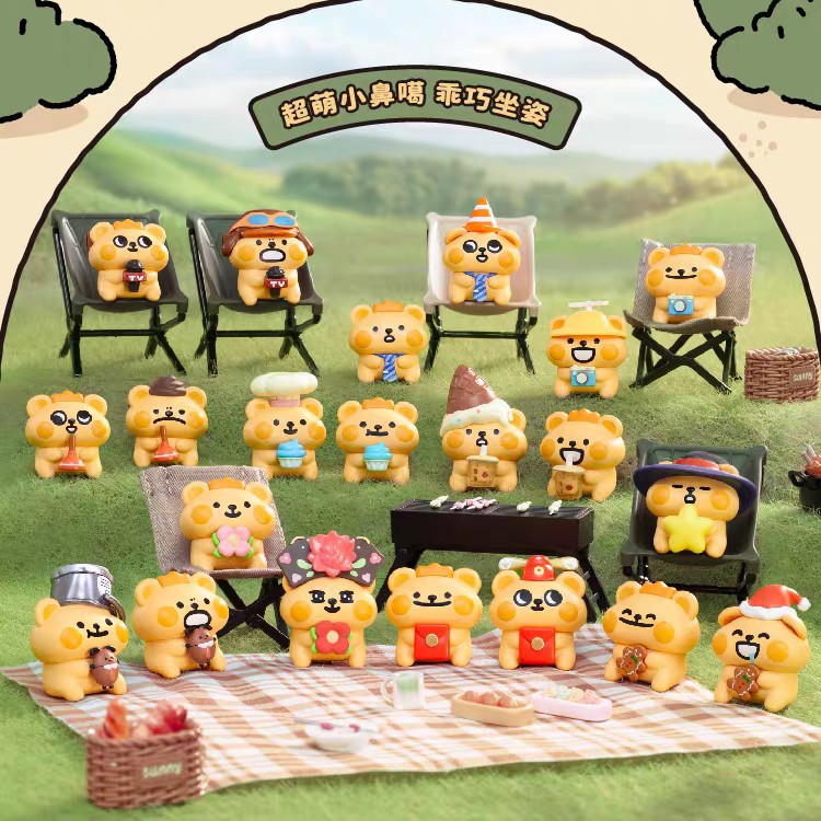 【TOPTOY】小熊虫-慵懒日常MINI系列盲袋系列 正版授权盲粒