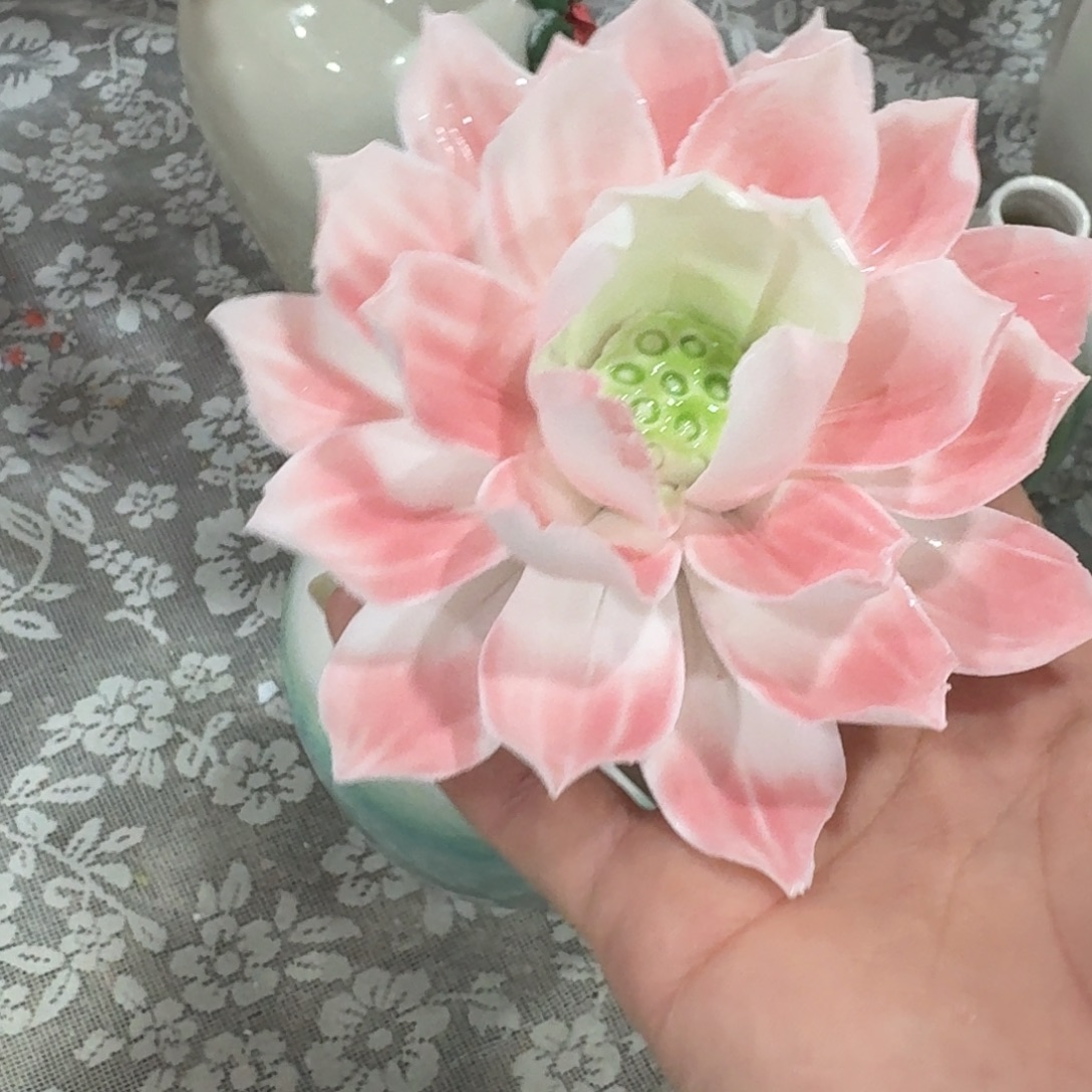陶瓷花拍满20元发货，退款拉黑