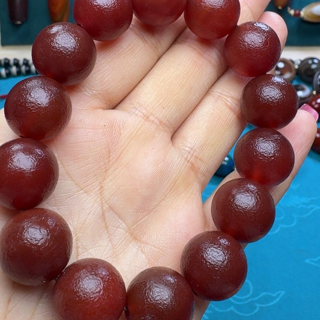 玛瑙/玉髓未镶嵌项链