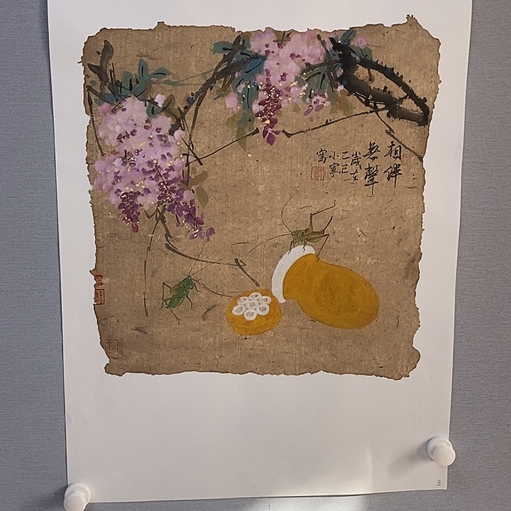 国画亲笔手绘原创