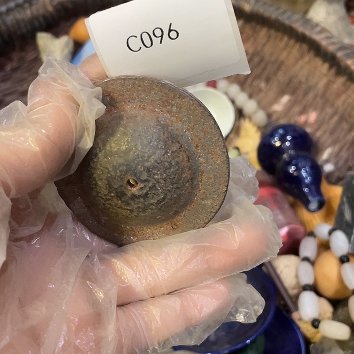 开***心瓷片C096号工艺品