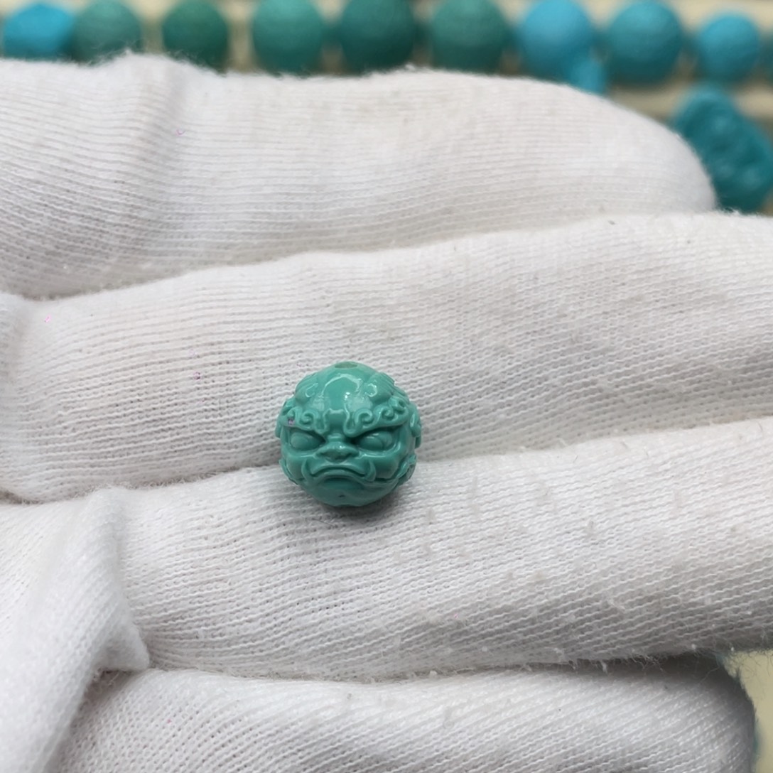 绿松石未镶嵌颈饰卡10