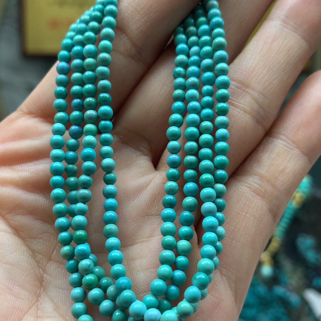 绿松石长链未镶嵌