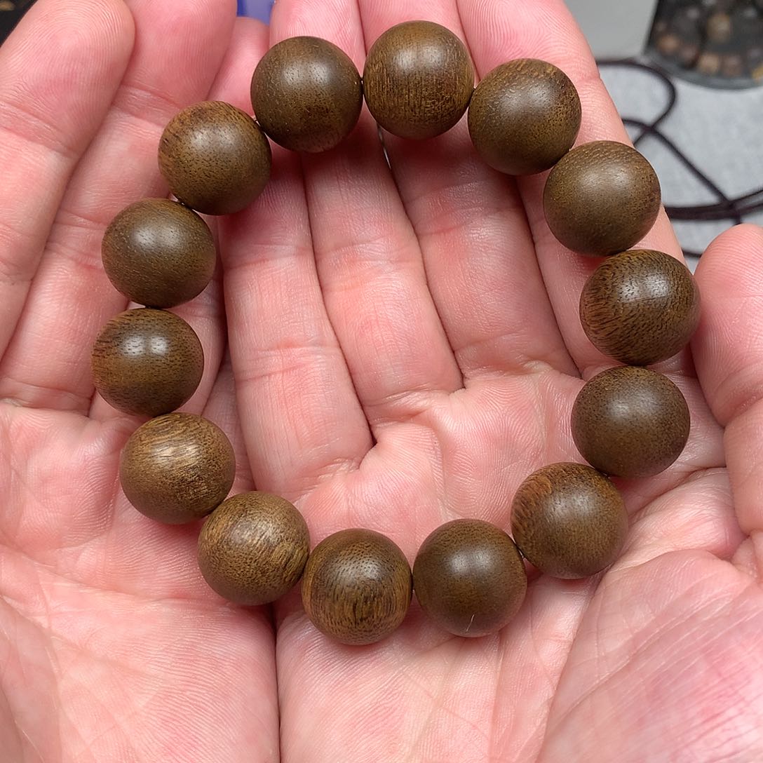 沉香手串我**翔越南芽庄白棋