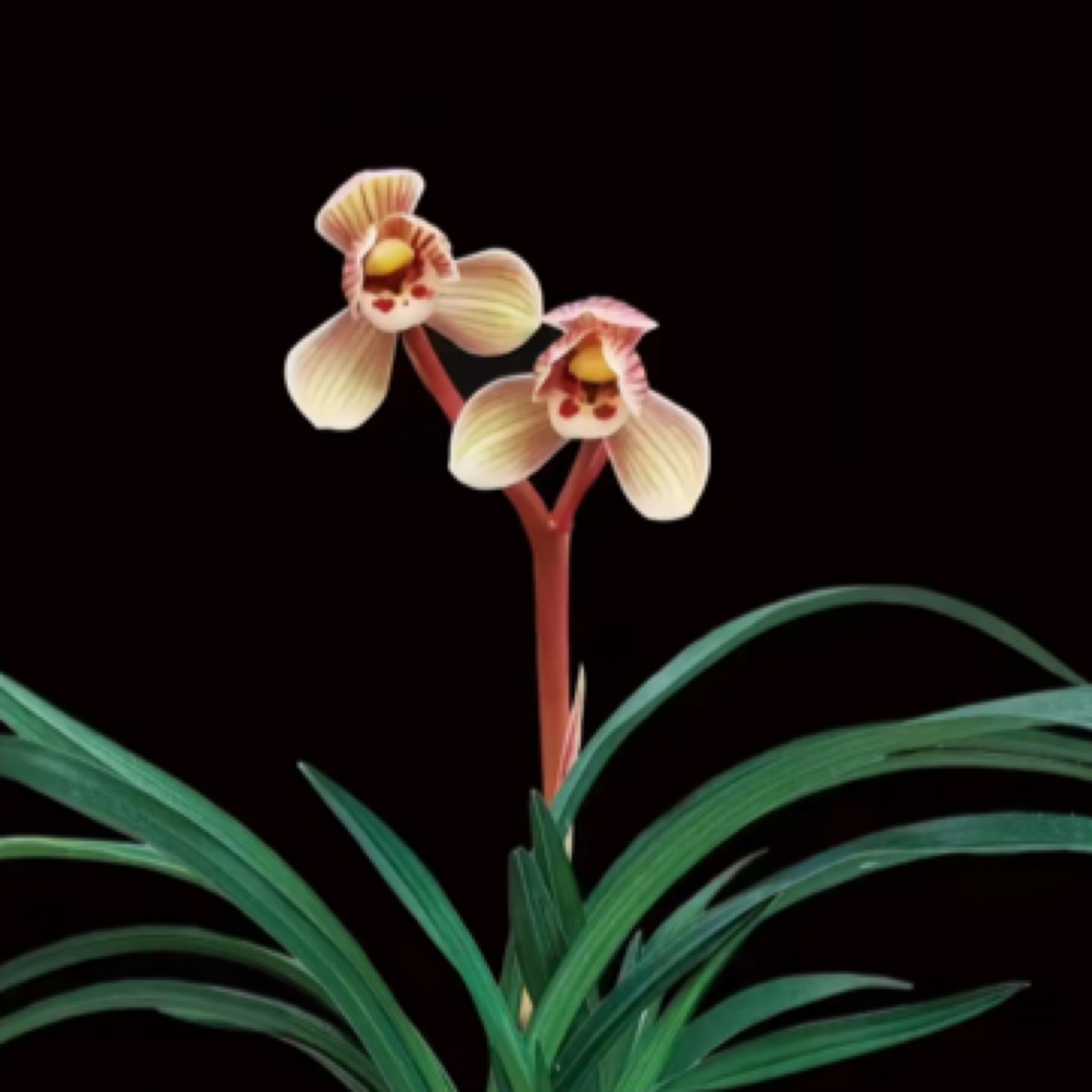 一物一拍莲瓣兰春兰直播间链接请勿随意下单