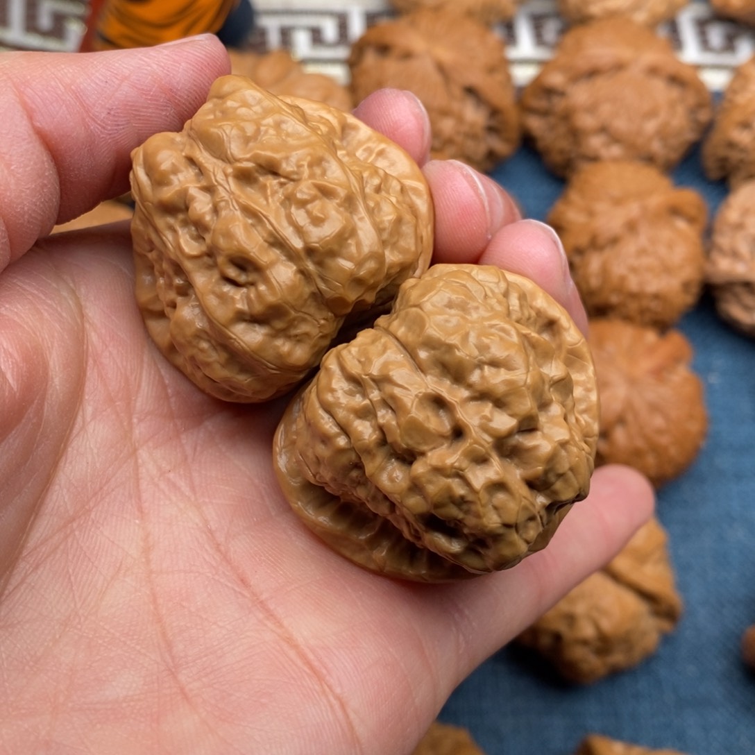 文玩核桃把件38肌肉蛙