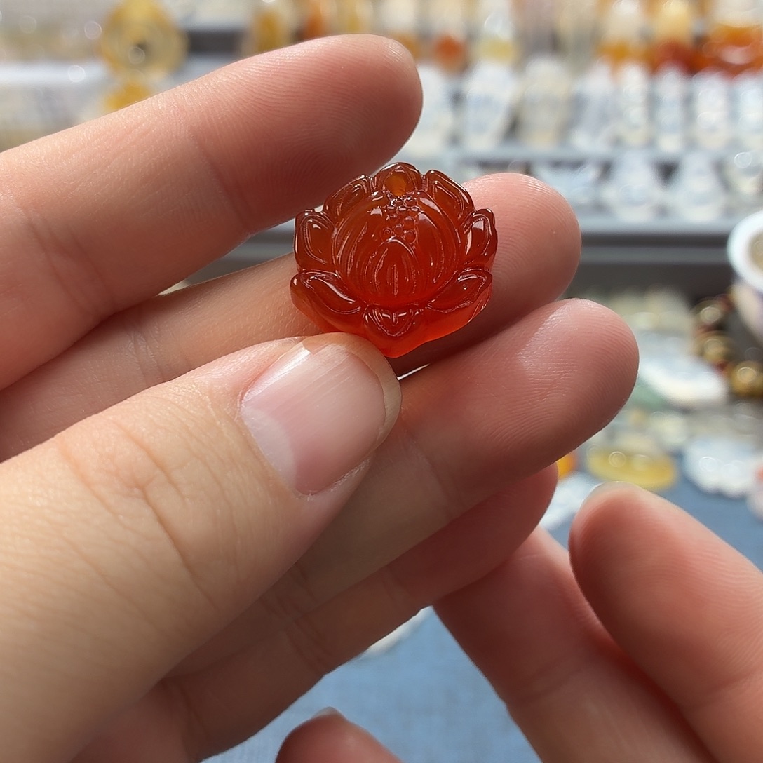 玛瑙/玉髓未镶嵌吊坠(不含链)