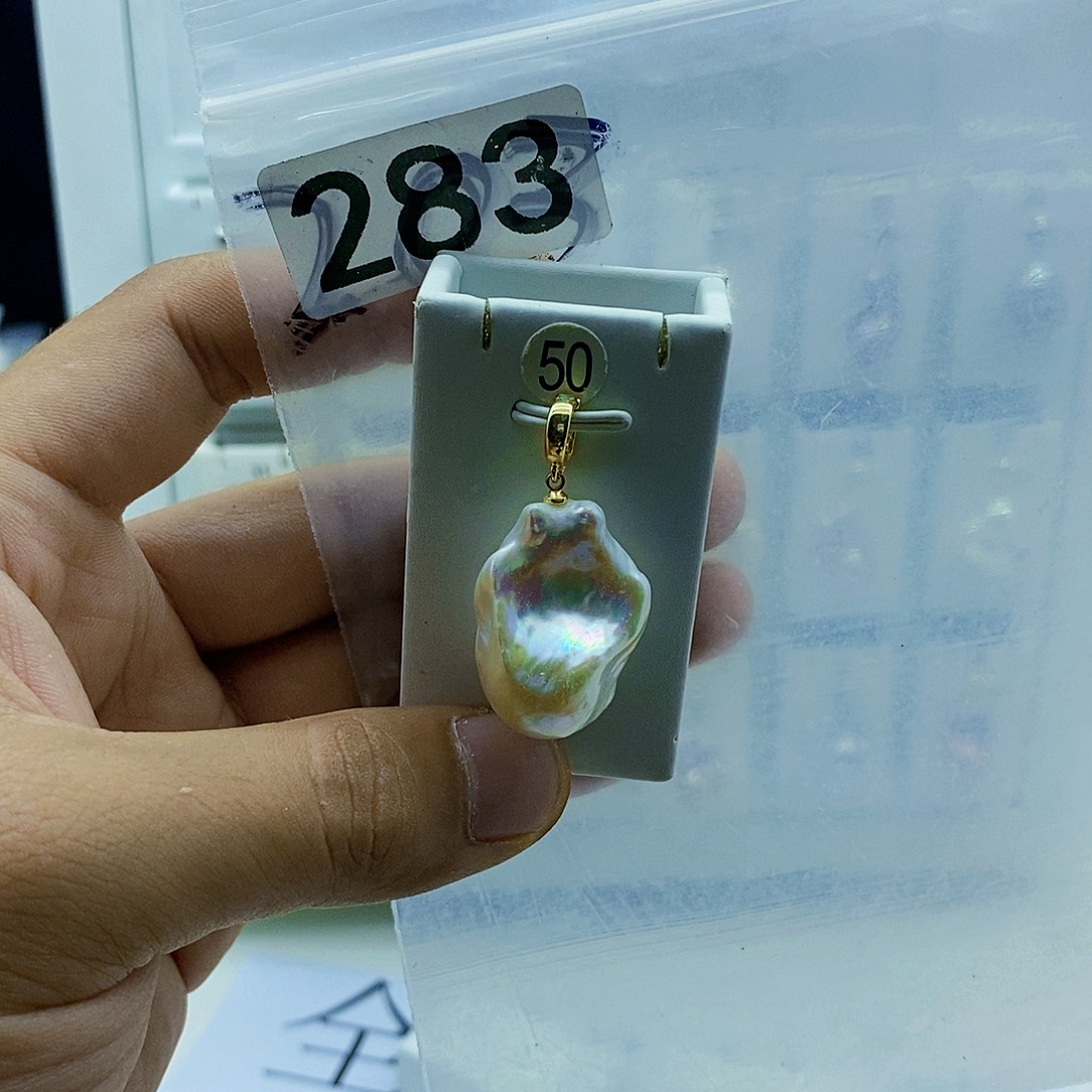 颈饰合金淡水珍珠