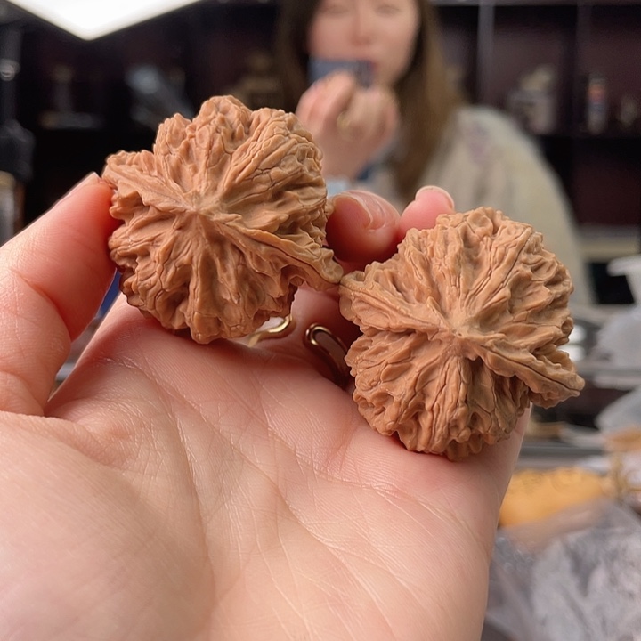 把件文玩核桃苹果回血不退换