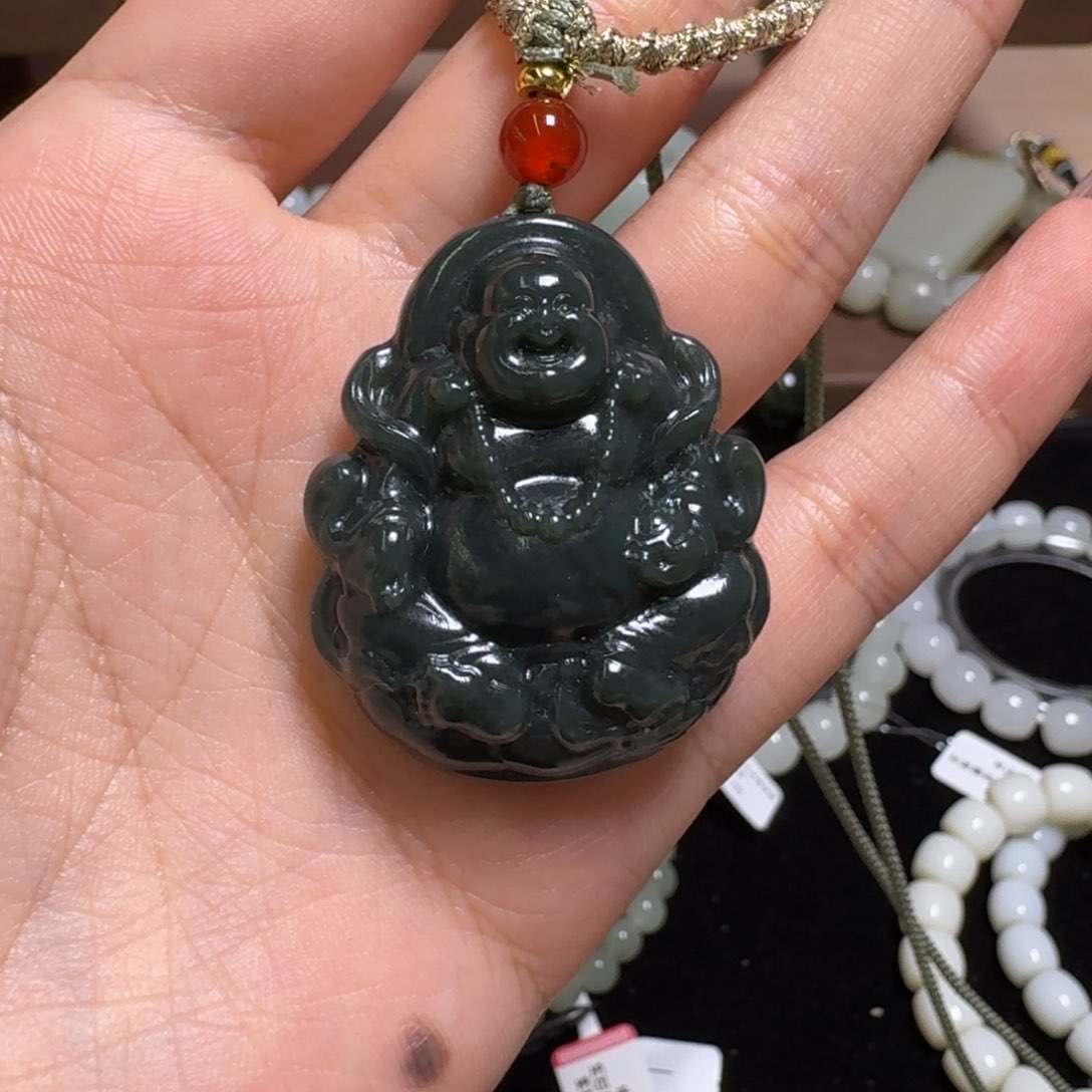 和田玉手串未镶嵌
