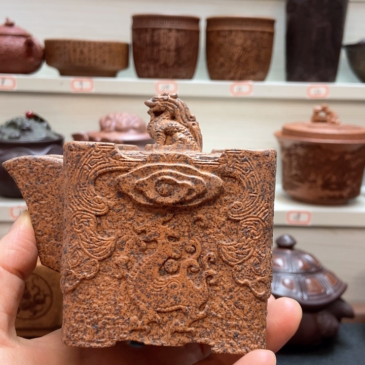 宜兴原矿紫砂主人杯