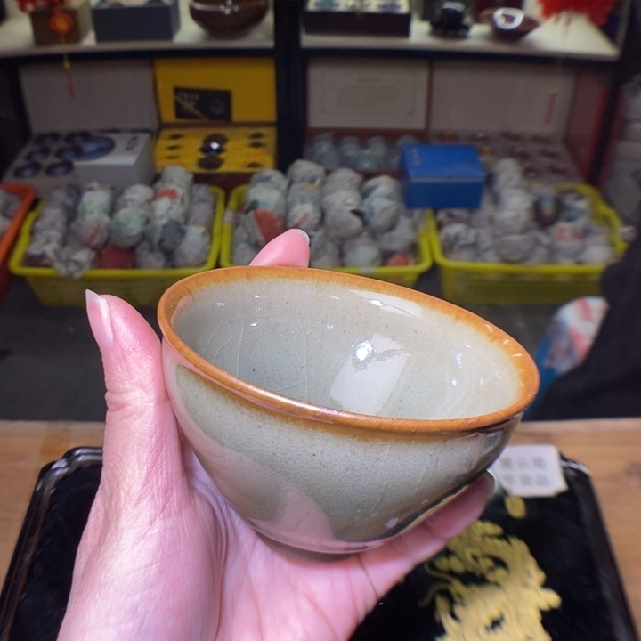 茶盏不带礼盒，建盏主人杯