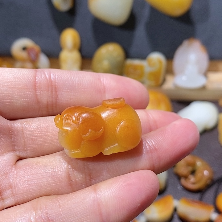 【闪购商品】和田玉挂件未镶嵌c*i