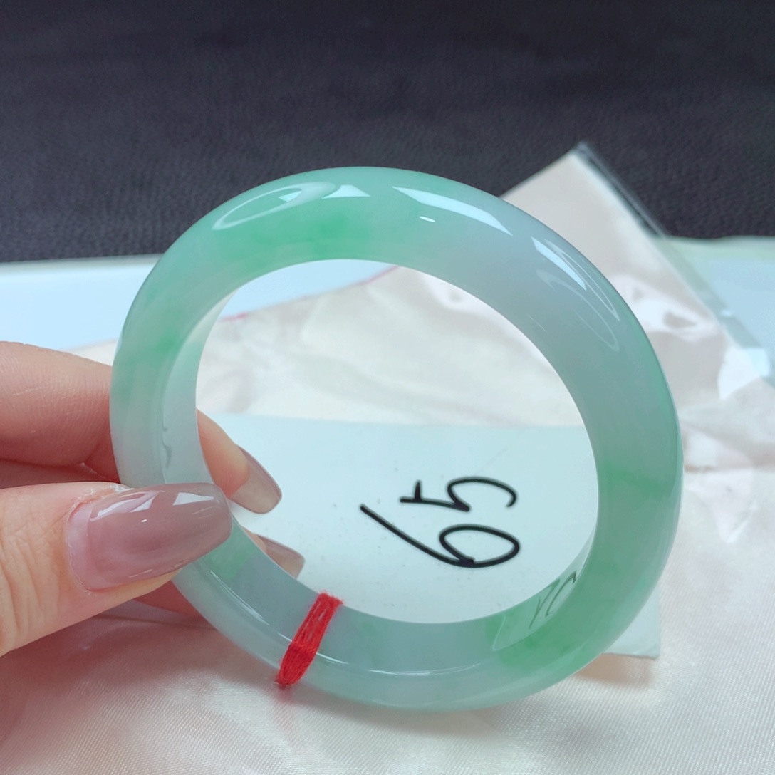 翡翠手镯未镶嵌手镯56