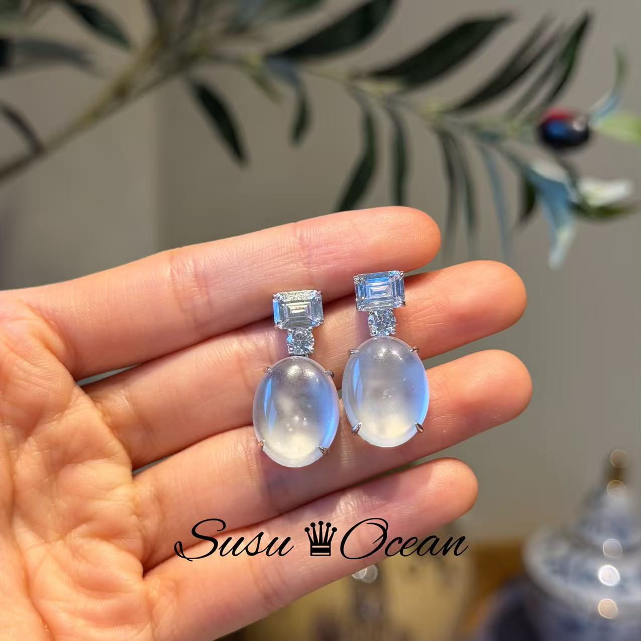 925银耳饰 【157】Ruirui · Rowky 鉴赏珠宝