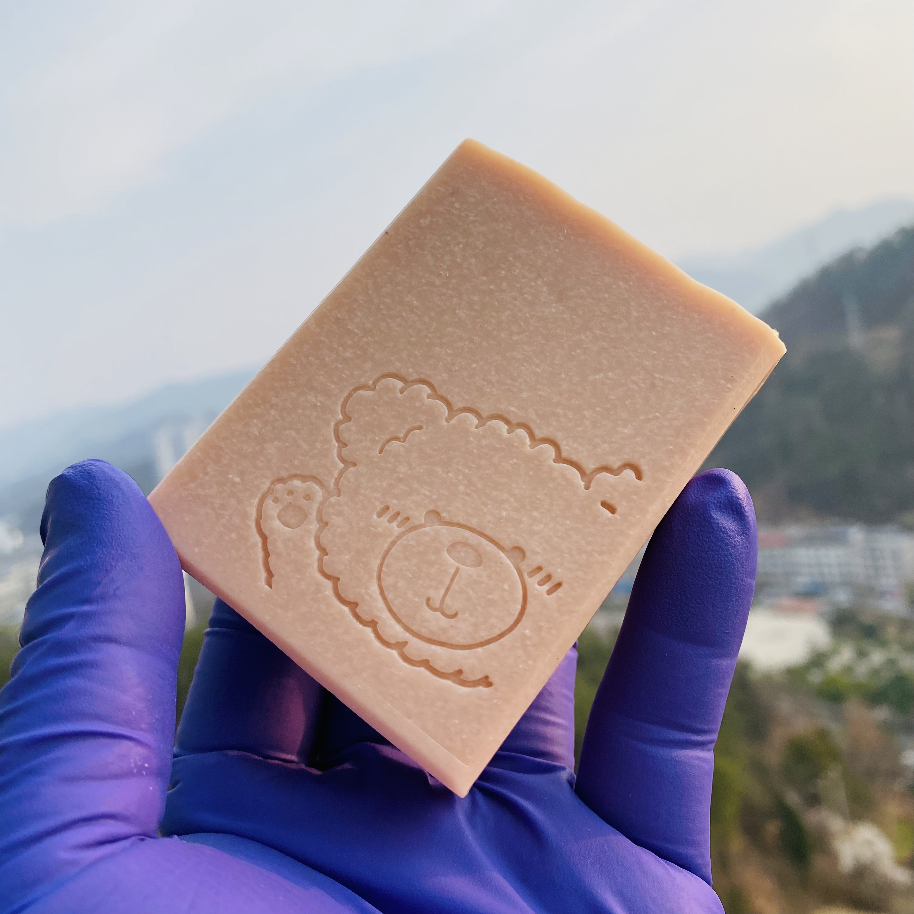 粉盐玫瑰橄榄皂古法手工手工香皂洗脸清洁肌肤沐浴洁面