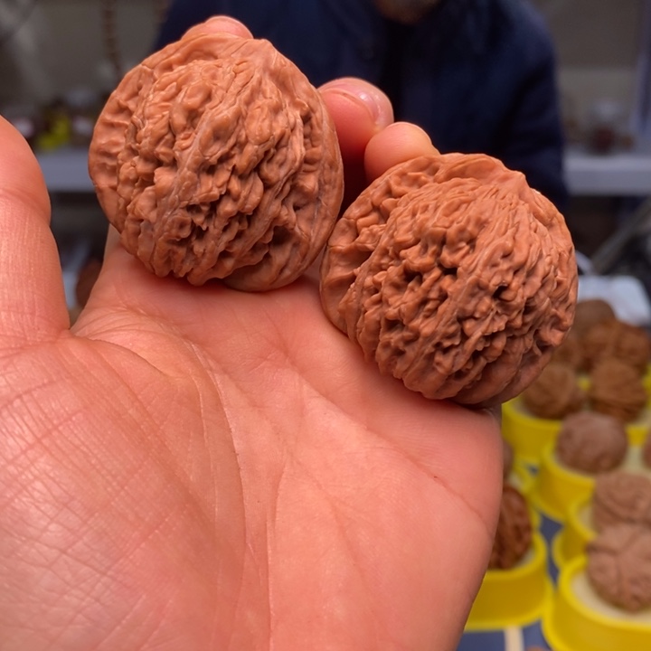 吊坠文玩核桃文玩核桃高桩楼42～