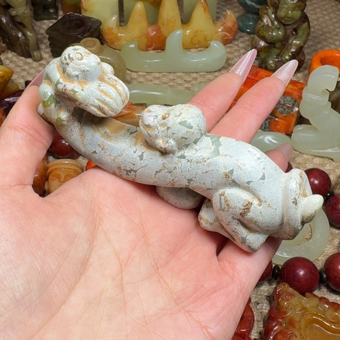 吊坠白玉菩提挂件