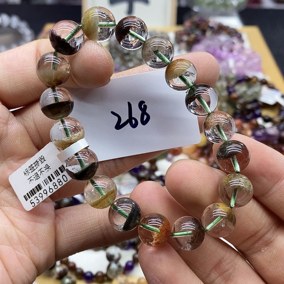 水晶手链未镶嵌天然