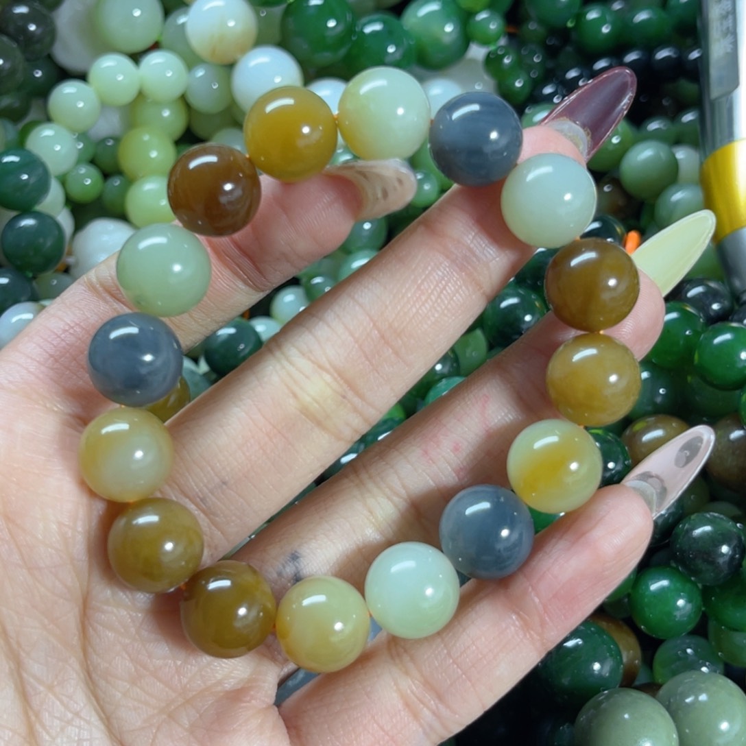 和田玉手链未镶嵌