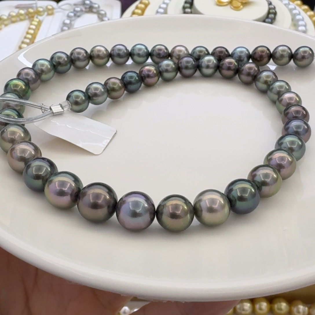 颈饰海水珍珠未镶嵌正圆8.3-10.7