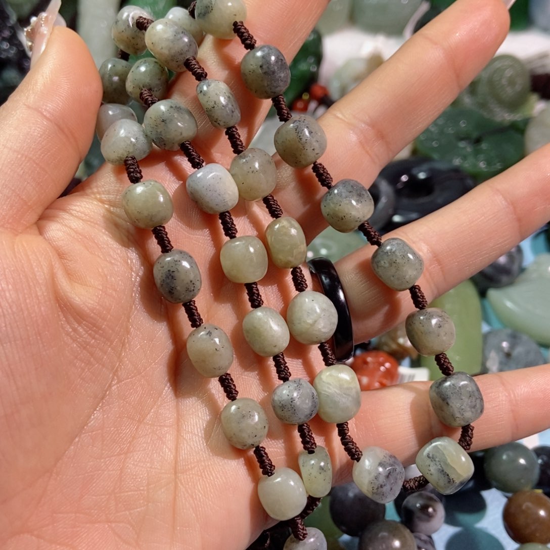 和田玉珠宝半成品未镶嵌