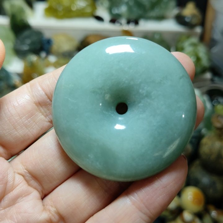 岫玉平安扣未镶嵌