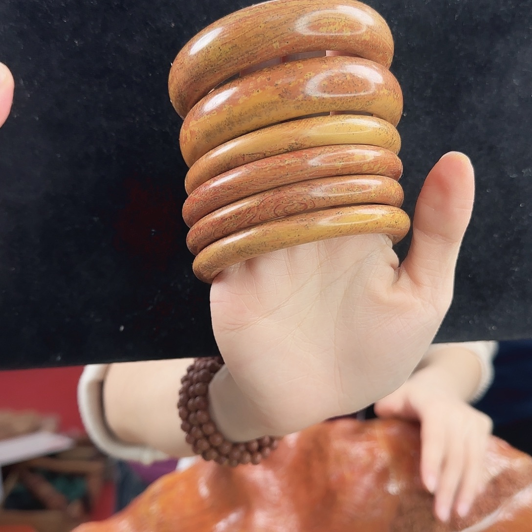 泗水砭石精品砭石手镯60-61