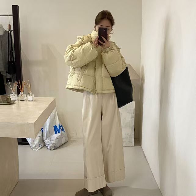 时尚简约面包服韩版新款百搭