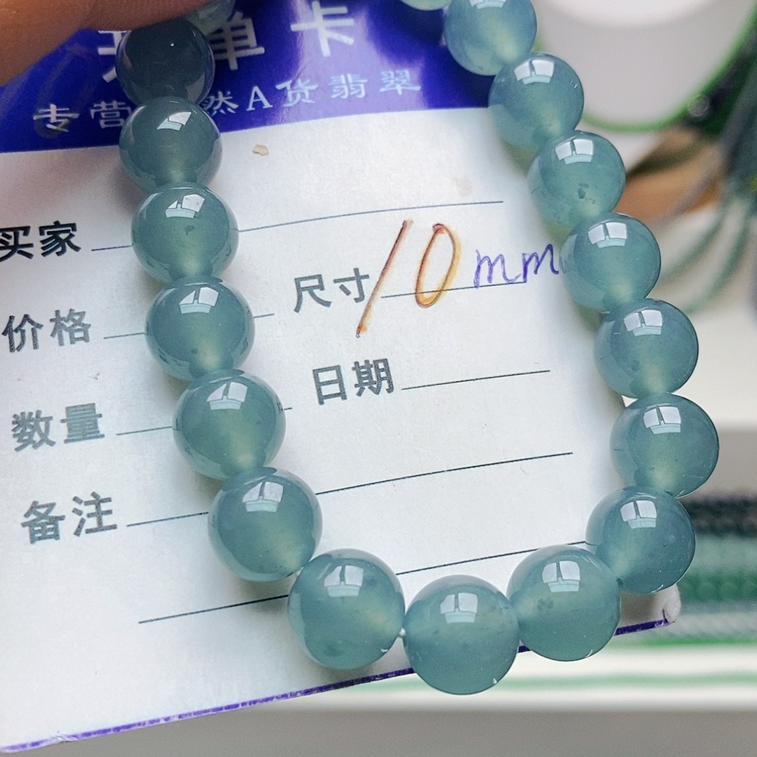 未镶嵌手串翡翠翡翠