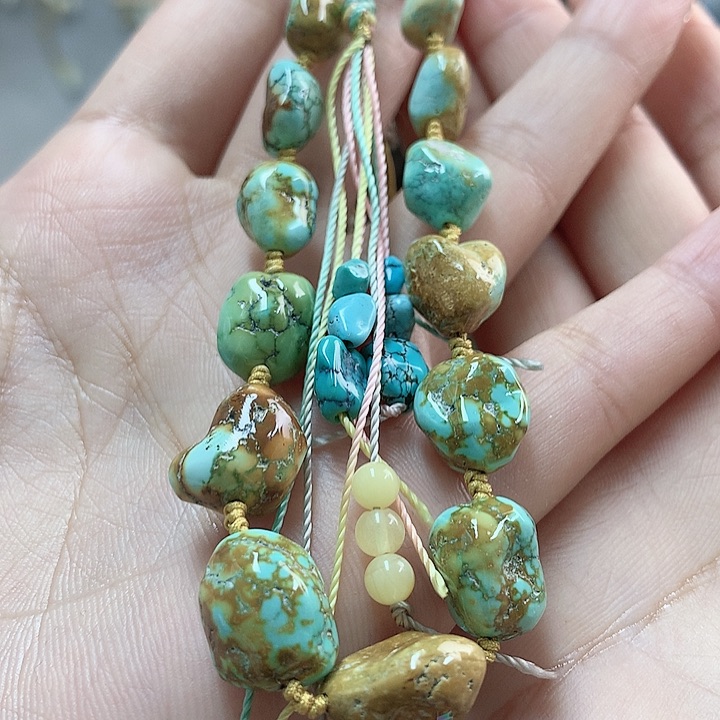 绿松石珠宝奇石未镶嵌