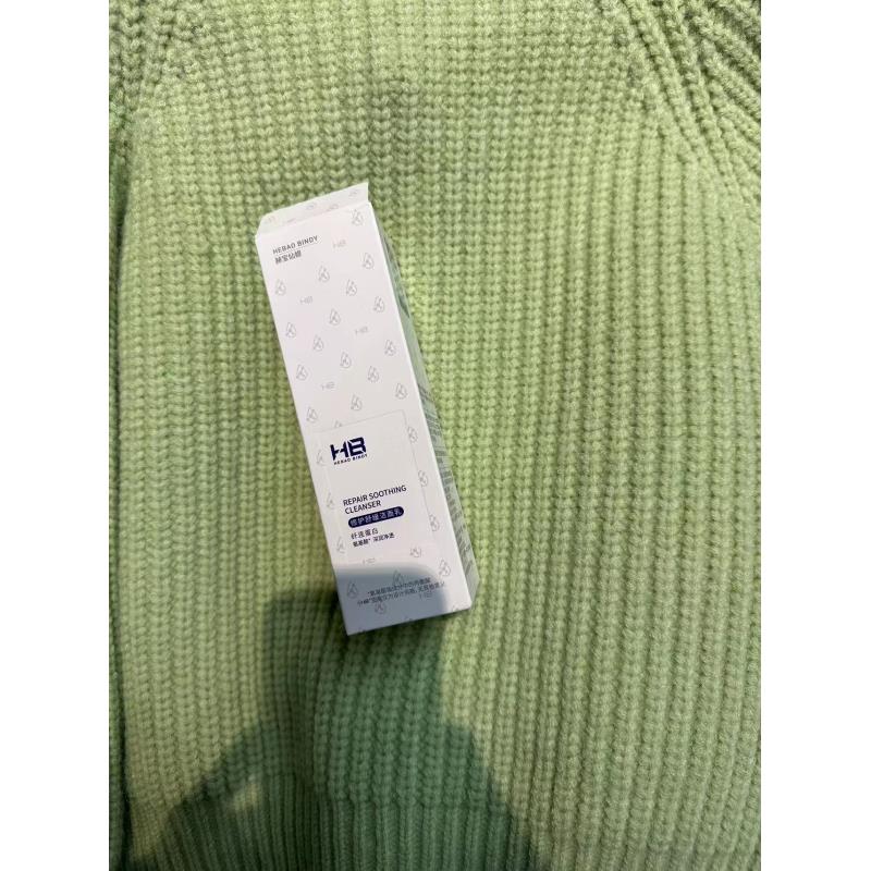 409206《HB洁面乳》绿色轻奢休闲舒适时尚儿童百搭打韩版底短袖