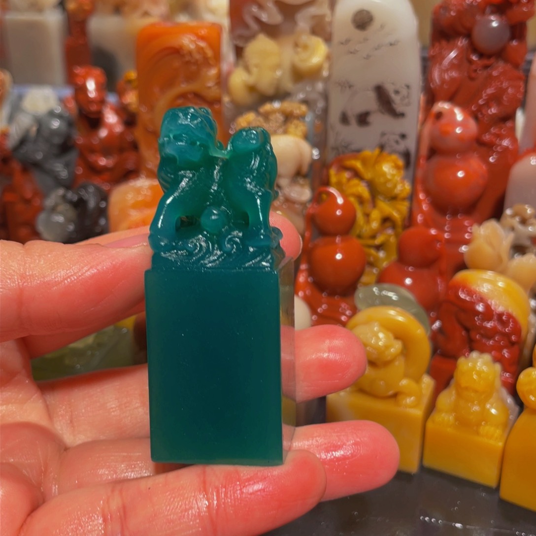 寿山石印石精美寿山