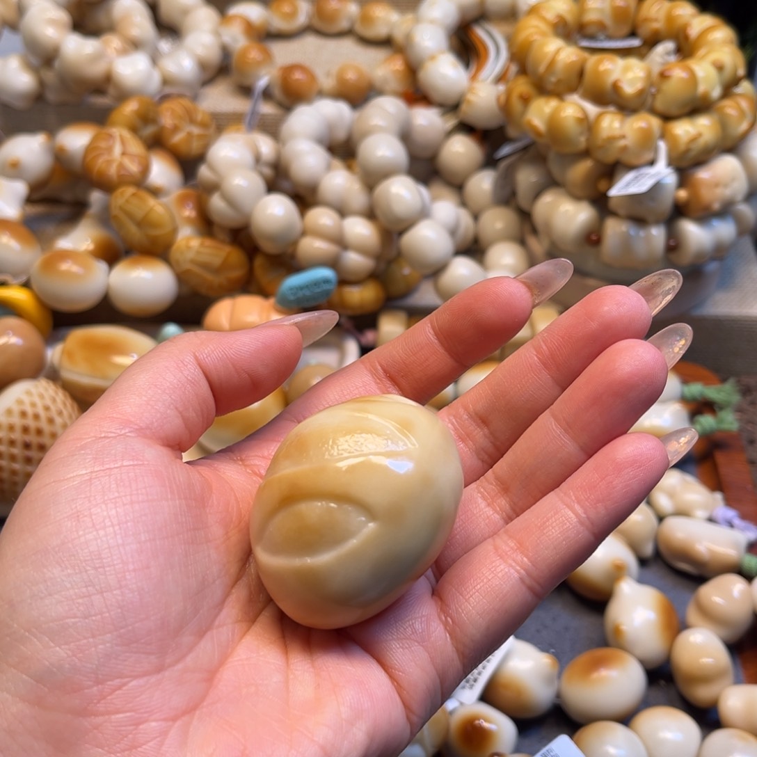 菩提根/象牙果手串12.7大面包8号链接