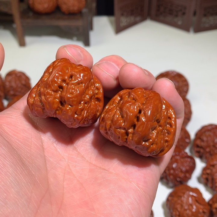 文玩核桃把件E****n蛤蟆头8