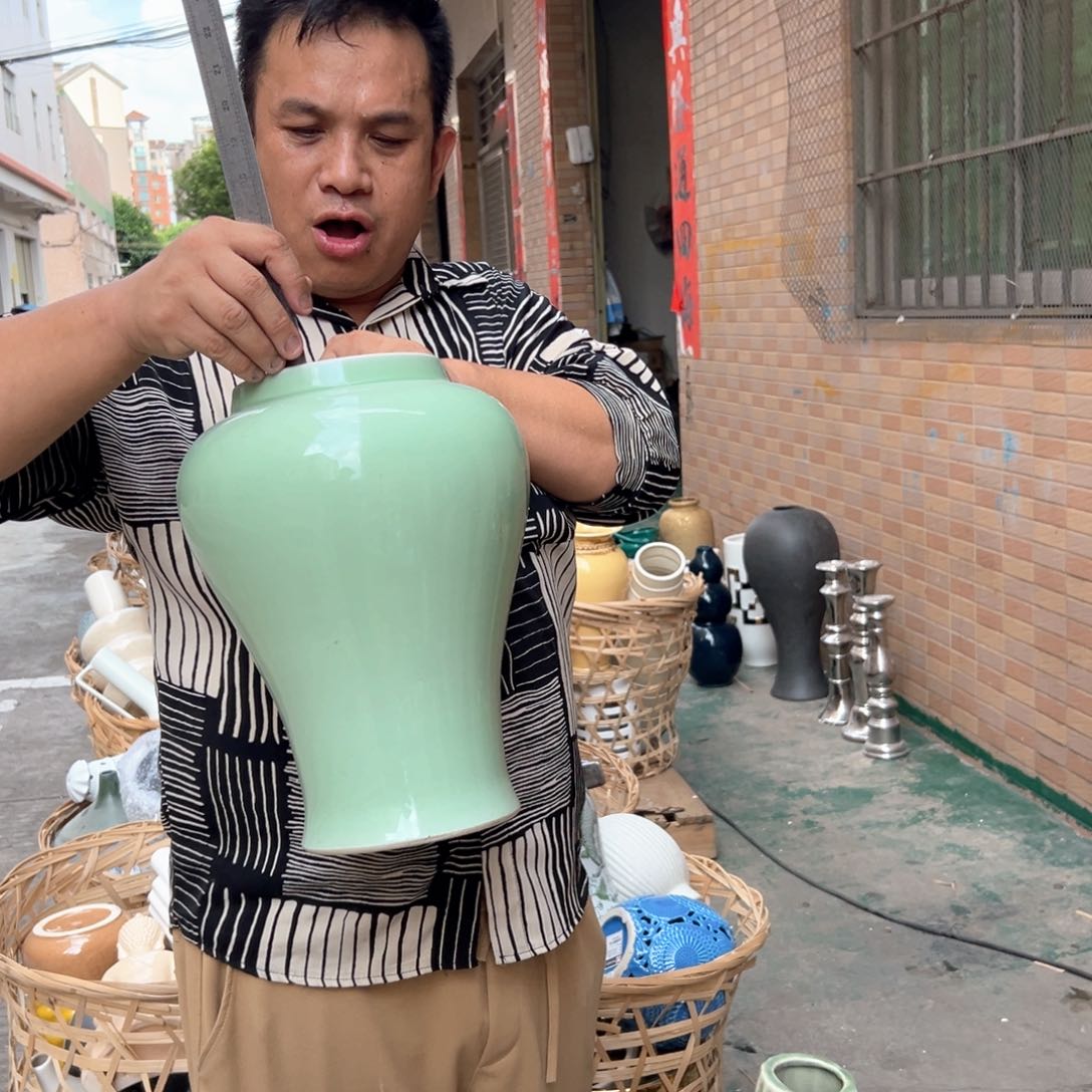 高温陶瓷工艺饰品（部分微瑕疵）3底部带孔