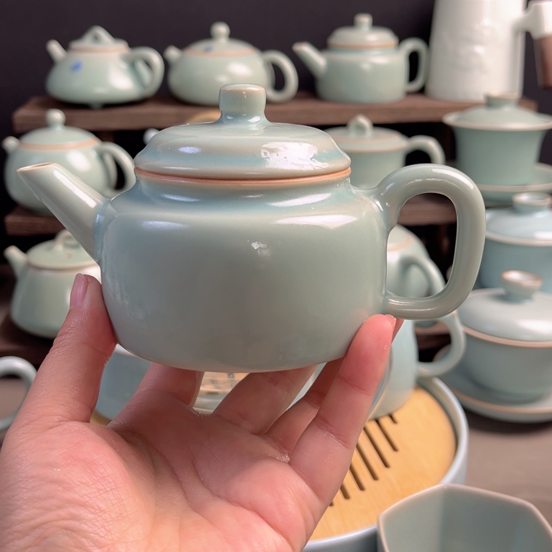 陶摆件瓷仿古釉的重要不退不换介意勿拍