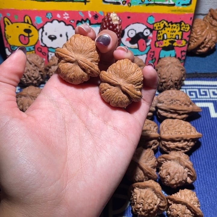 吊坠文玩核桃34➕平谷元宝809