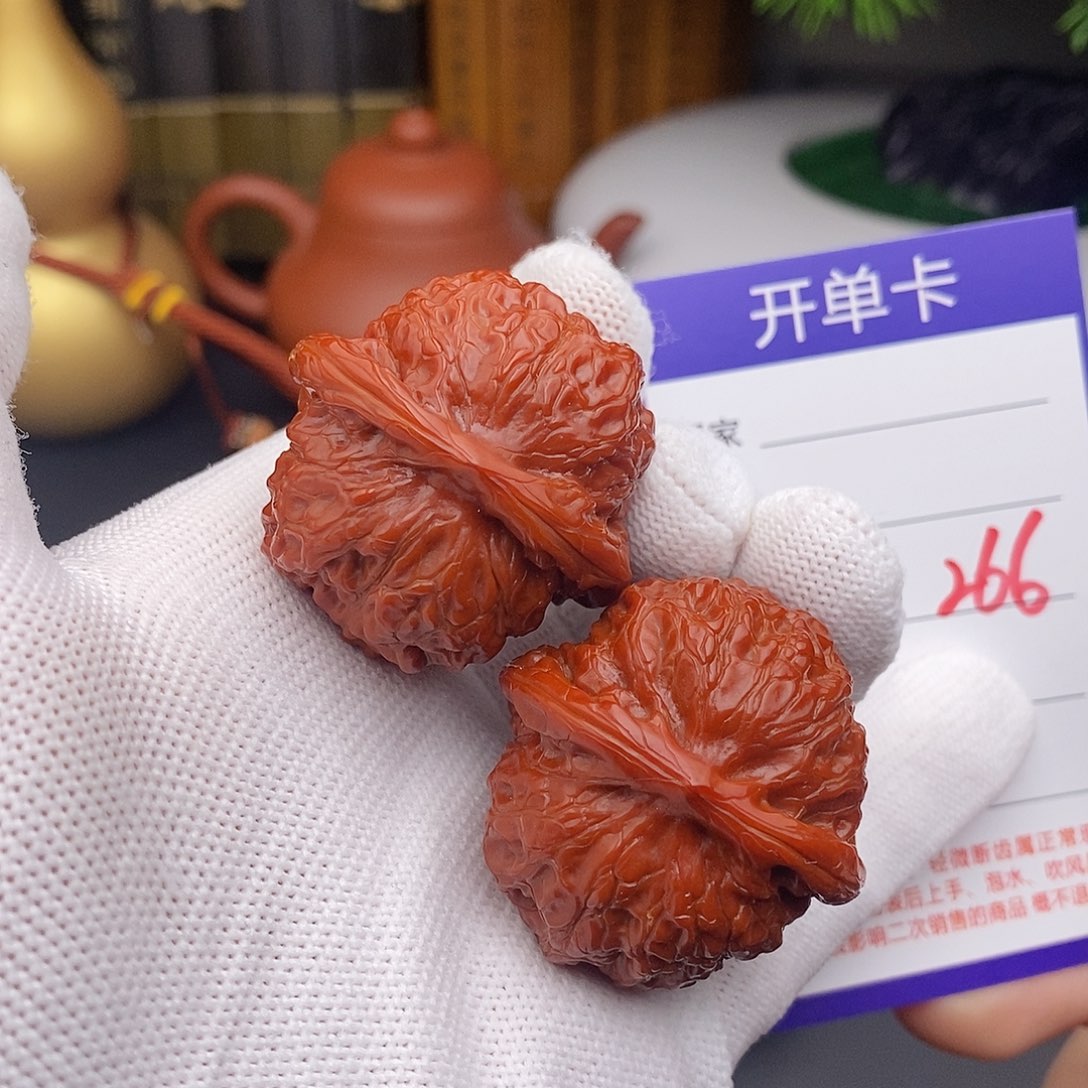 把件文玩核桃38血麒麟266