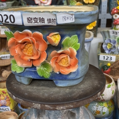 【闪购商品】红陶粗陶材质多肉花盆