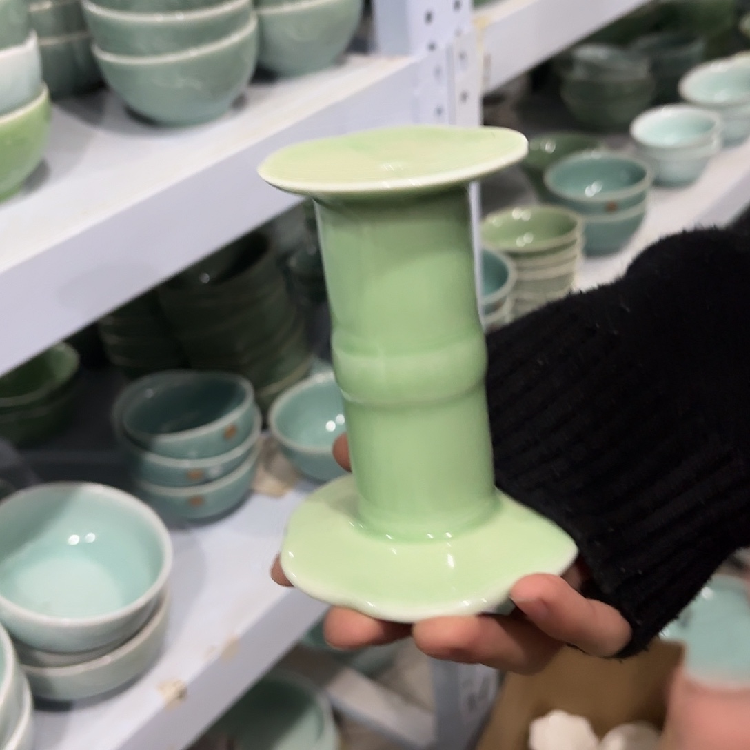 龙泉云间青瓷小米茶器