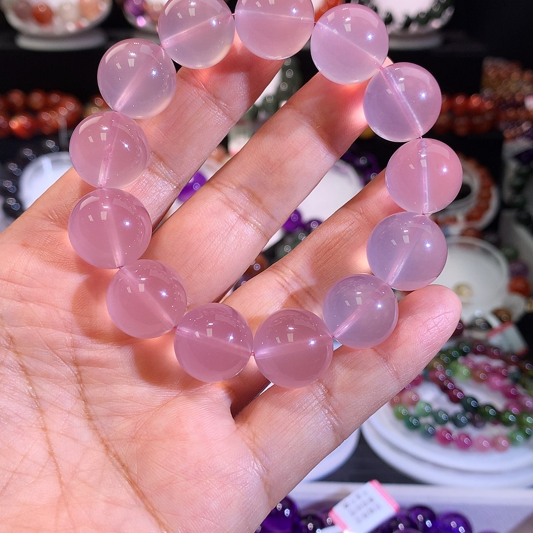 咚***锵水晶未镶嵌手链手链