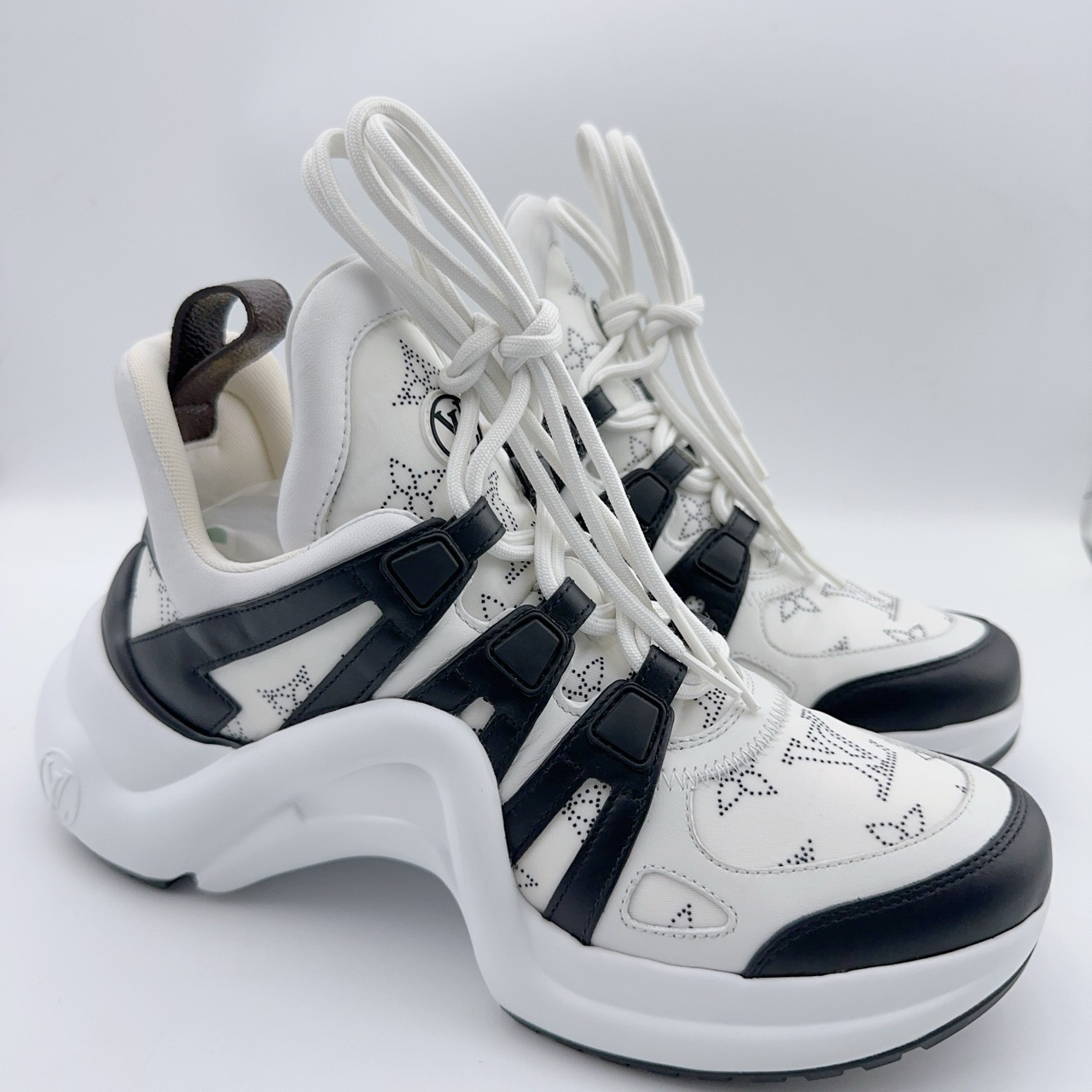 95新 LouisVuitton/路易威登 36-37.5码/满天星拱桥老爹鞋