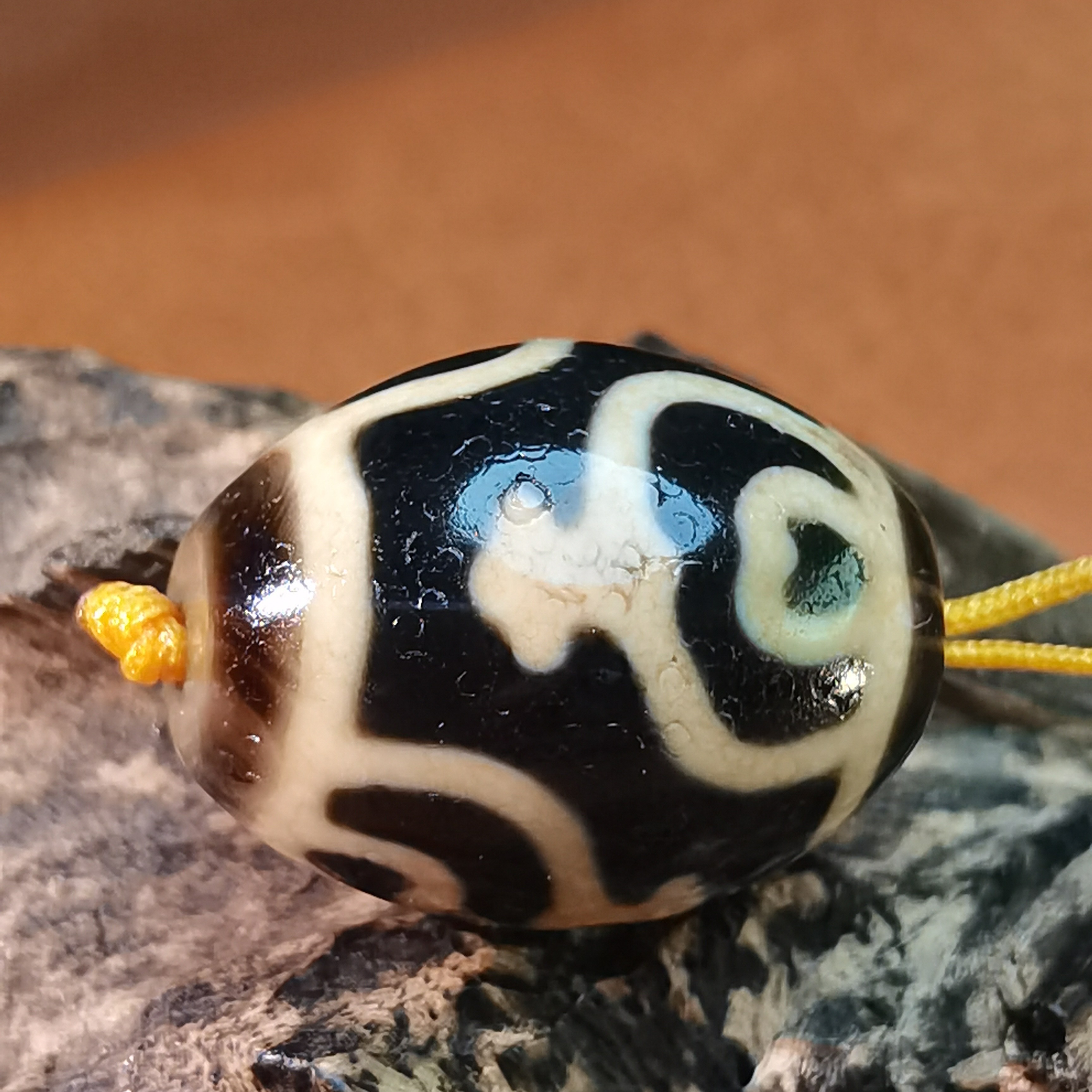 高沁全品四宝瓶莲花心达洛24.1*18.7玛瑙单珠手工定制款式