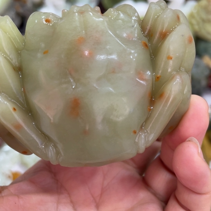 爱***师蛇纹石玉未镶嵌颈饰